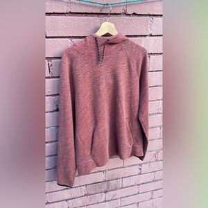 Old Navy Active Red and Black Fleece Jacket